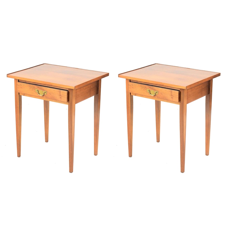 Pair of Cherry End Tables