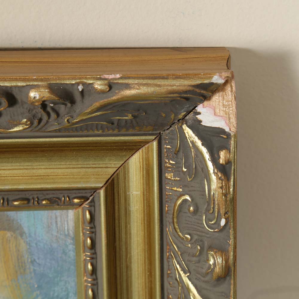 Oil Painting of Female Nude Figure