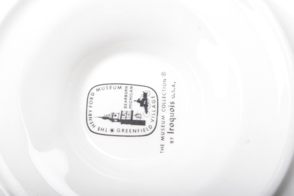 Henry Ford Museum Collection by Iroquois "Periwinkle" Serveware