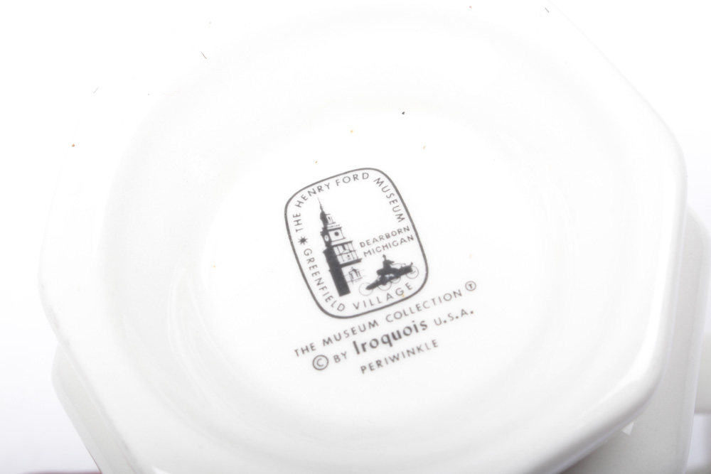 Henry Ford Museum Collection by Iroquois "Periwinkle" Serveware