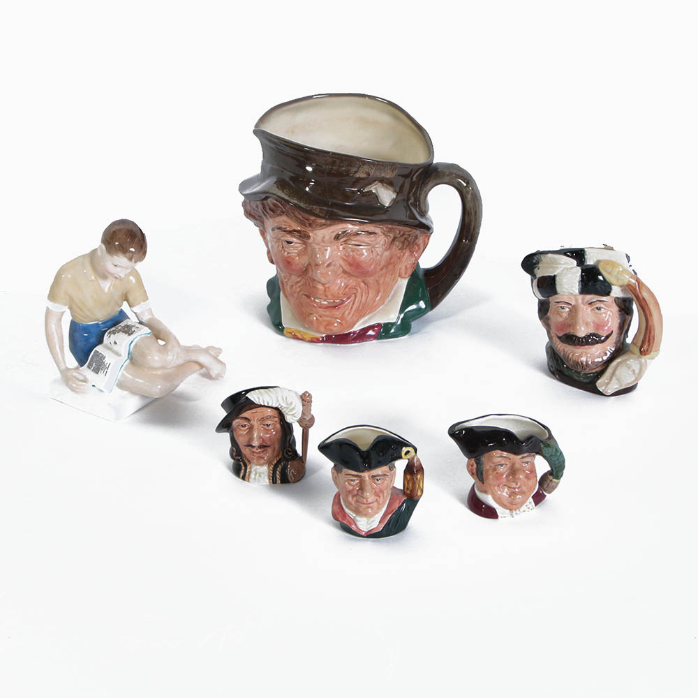 Royal Doulton Character Jugs and Figurine