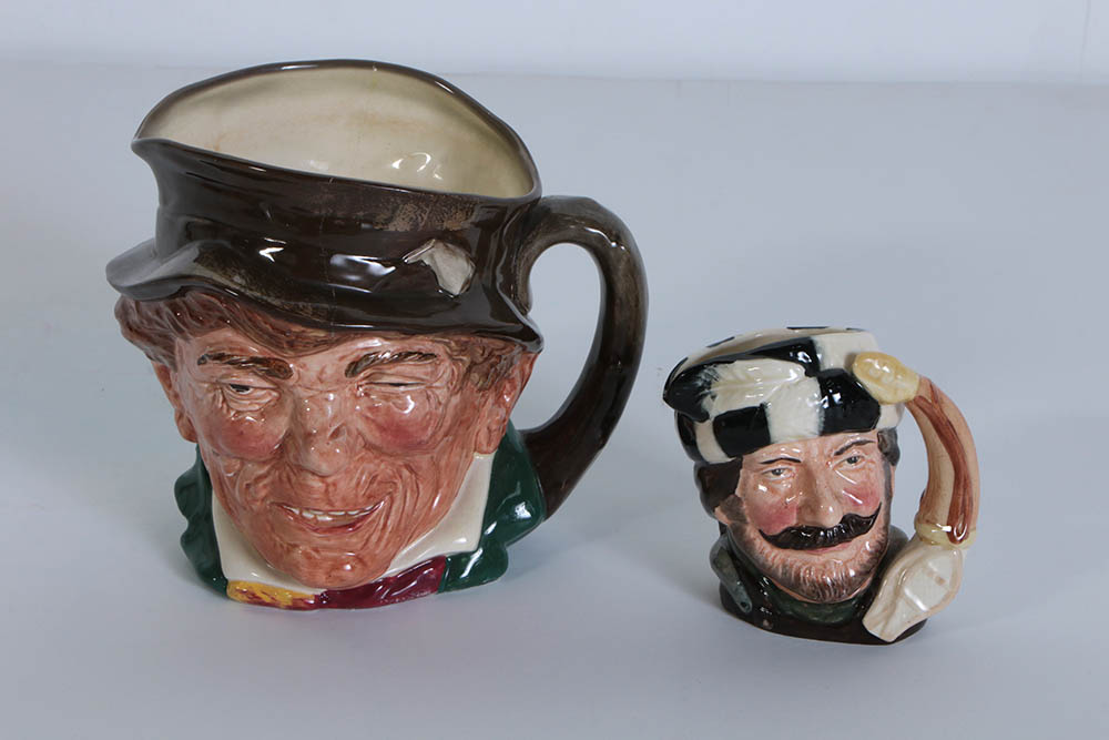 Royal Doulton Character Jugs and Figurine