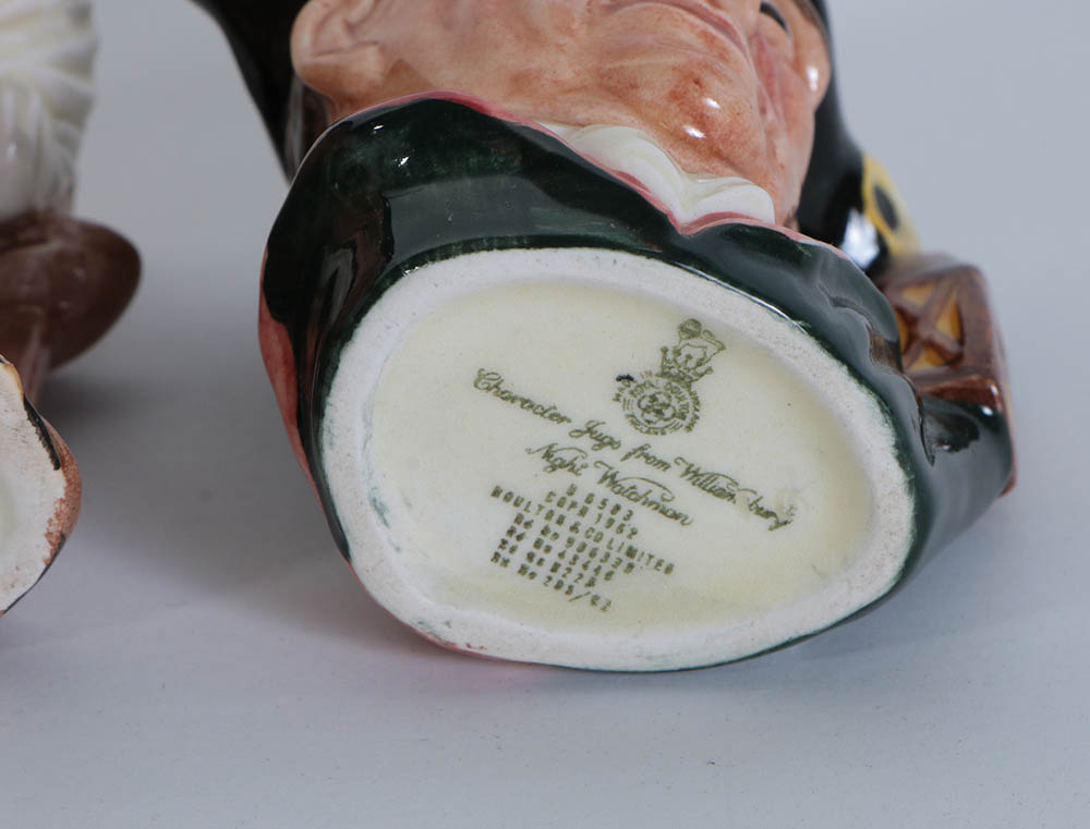 Royal Doulton Character Jugs and Figurine