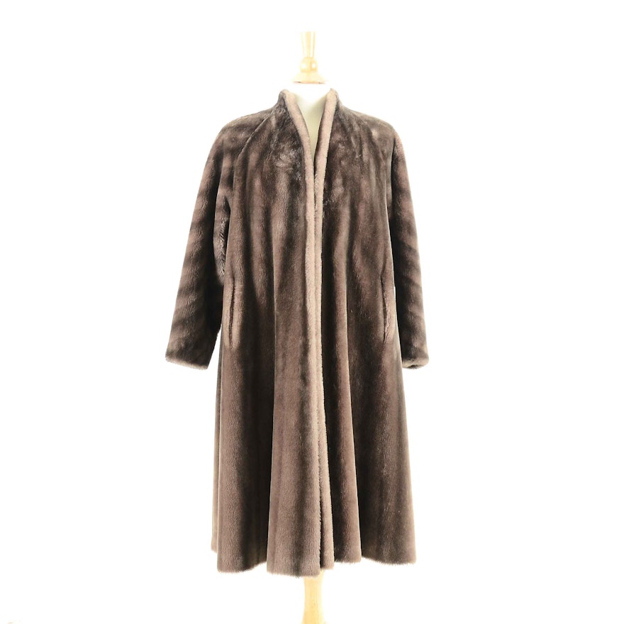 Vintage Faux Fur Coat