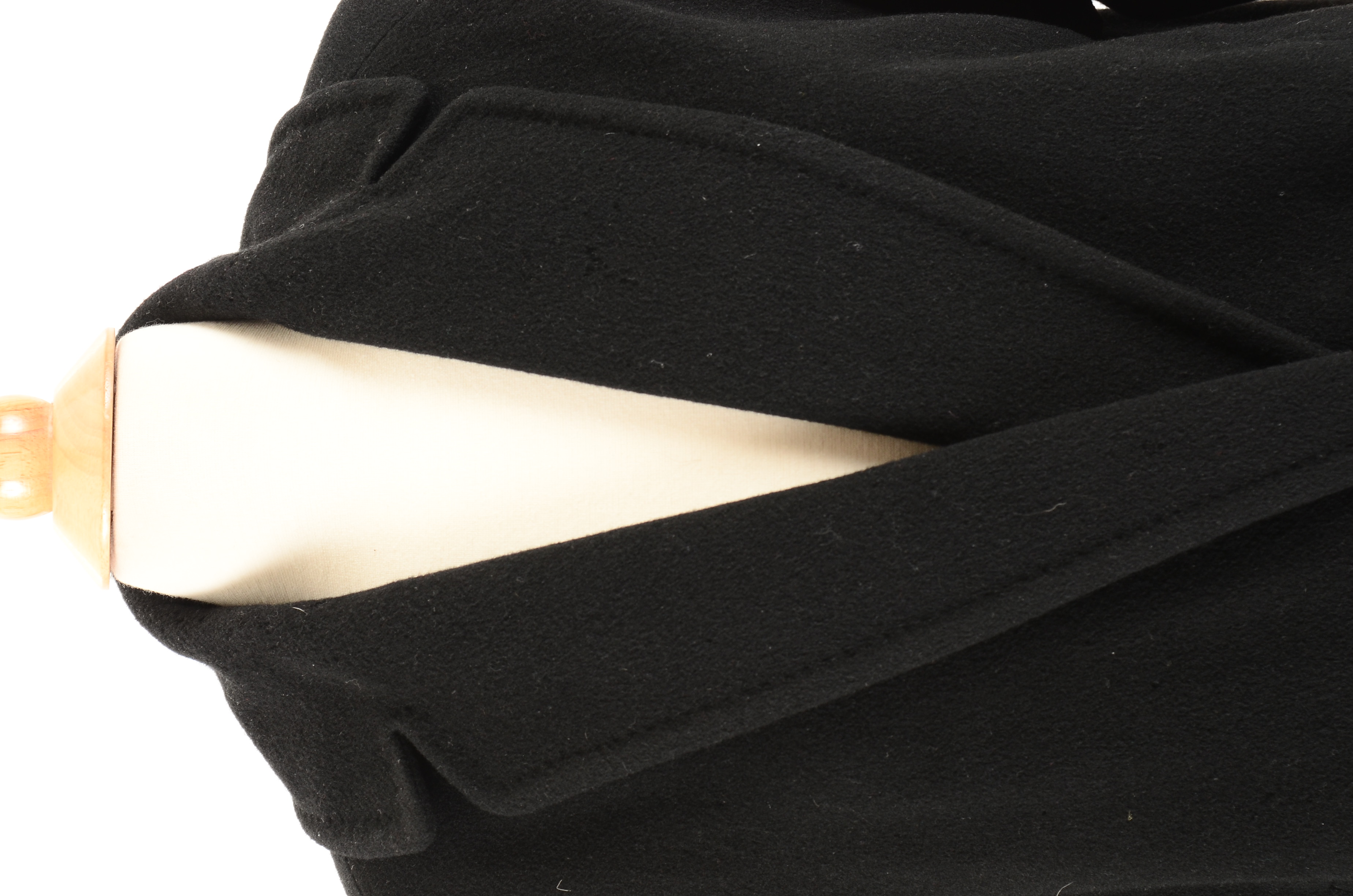 Women's Vintage Brentshire Black Cashmere Coat