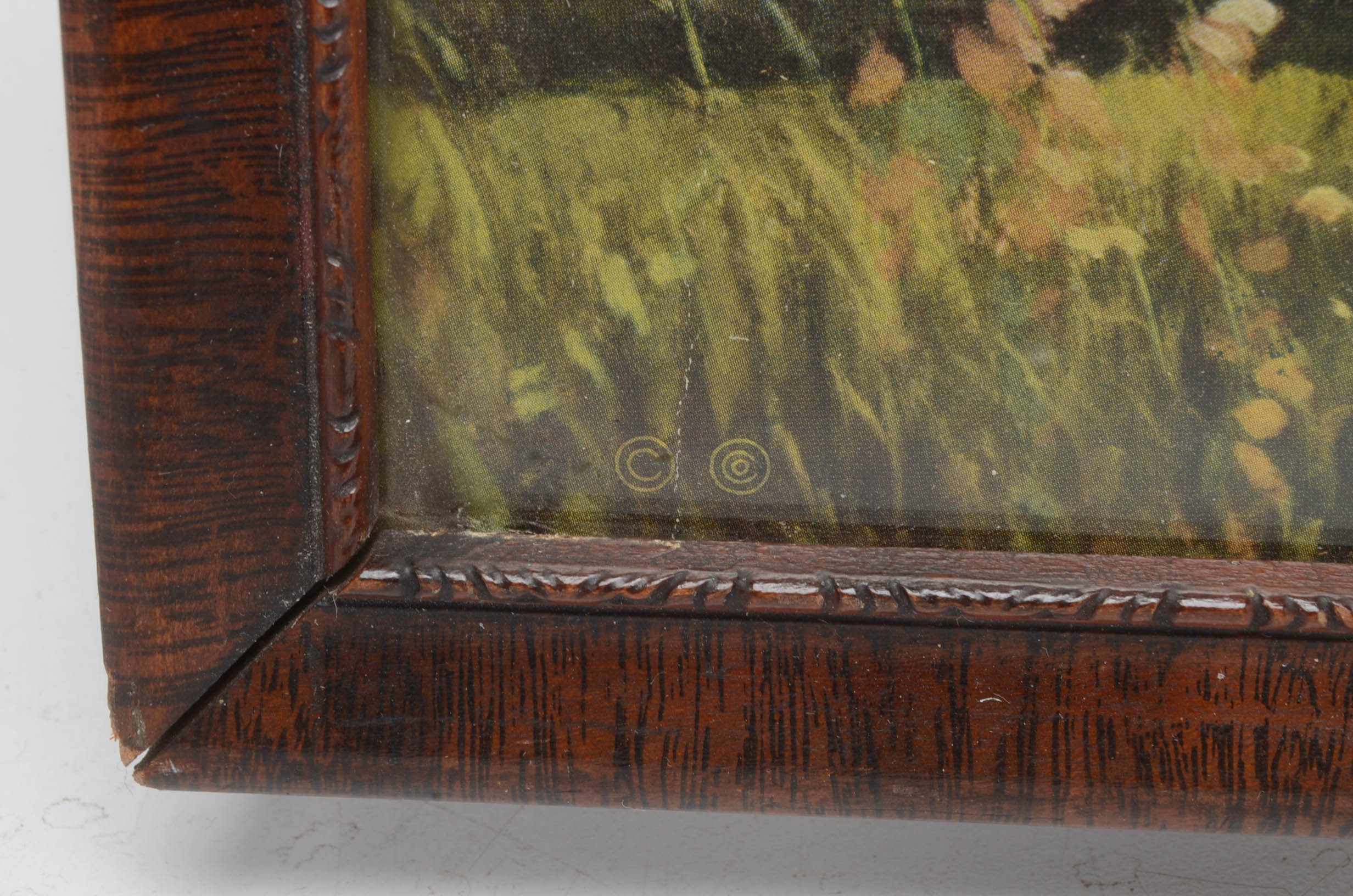 Vintage Offset Lithograph Print "The Gang's All Here"