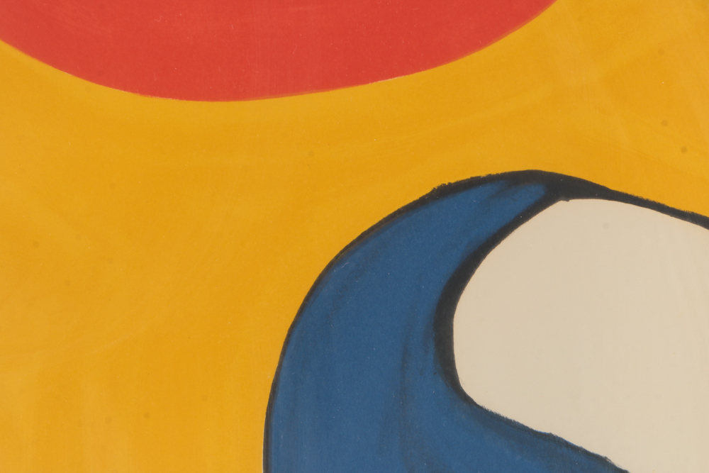 Alexander Calder Exhibiton Poster after "For Young Artists"