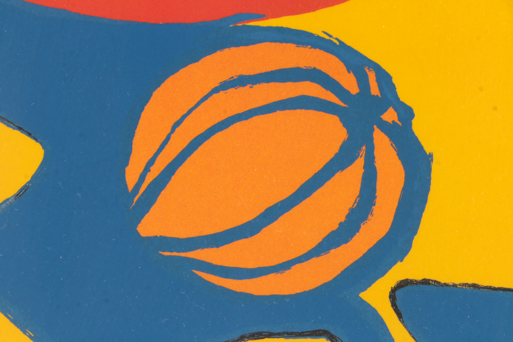 Alexander Calder Limited Edition Color Lithograph