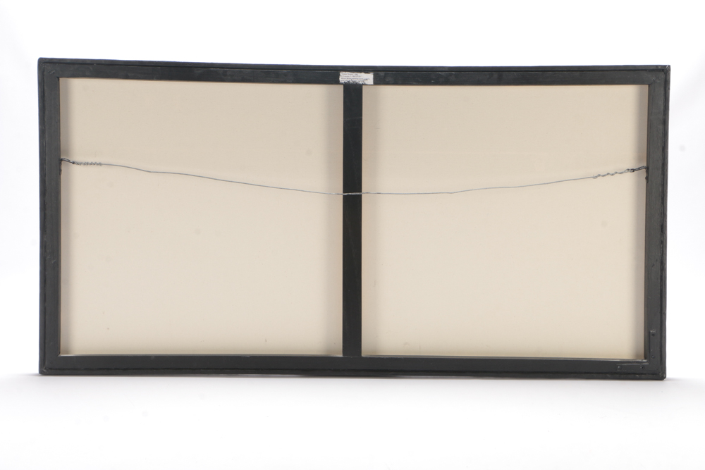 Dina Lowery Mixed Media Painting on Canvas "Linear Scapes"