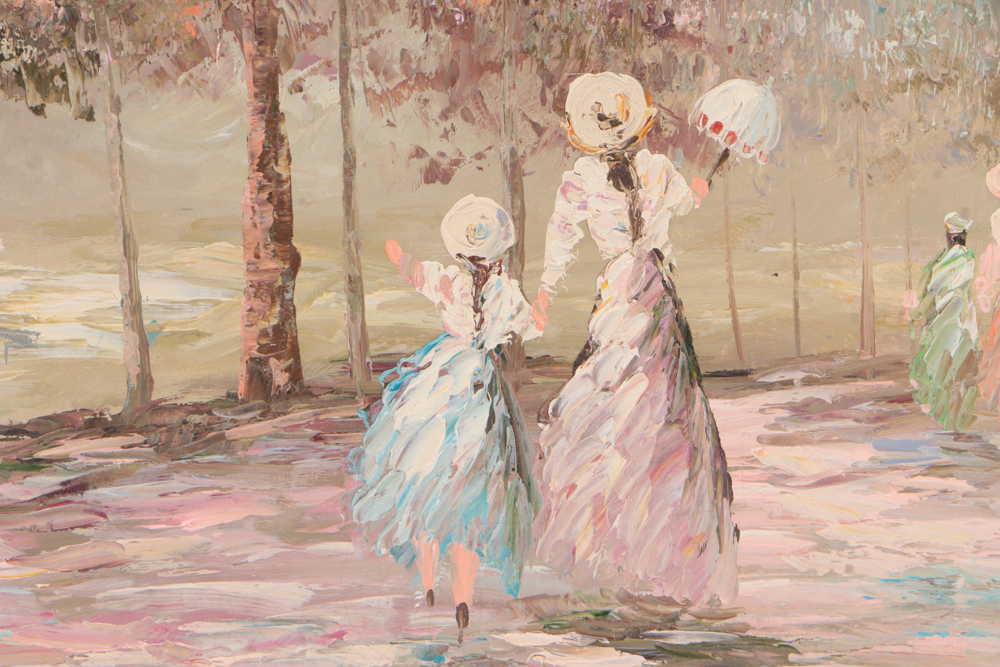 Marie Charlot Oil on Canvas Impressionist Painting