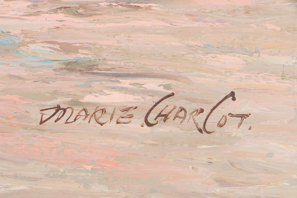 Marie Charlot Oil on Canvas Impressionist Painting