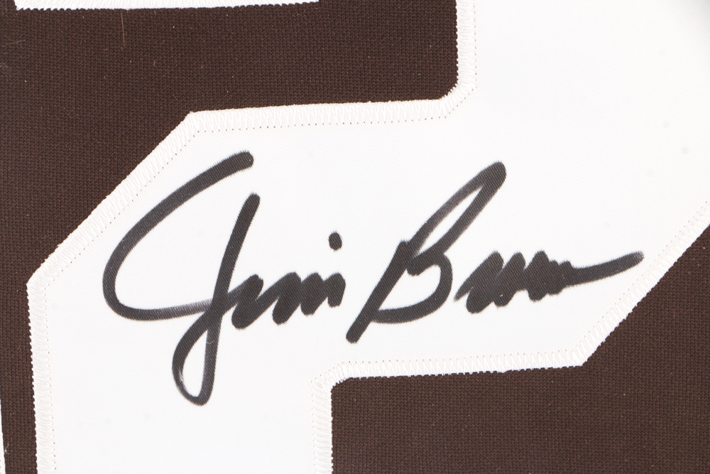 Jim Brown Signed Jersey  COA
