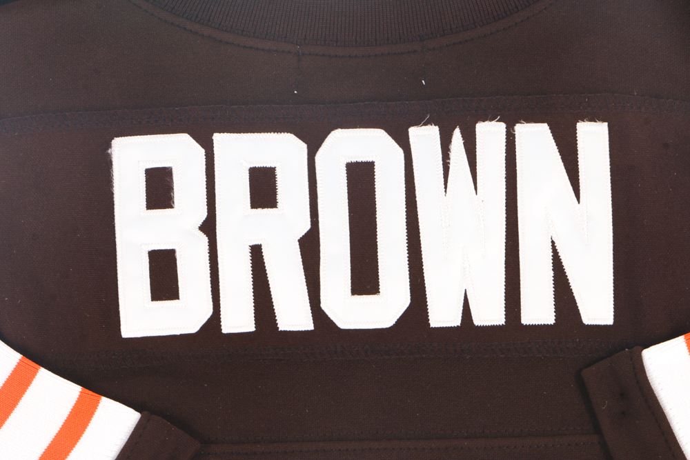 Jim Brown Signed Jersey  COA