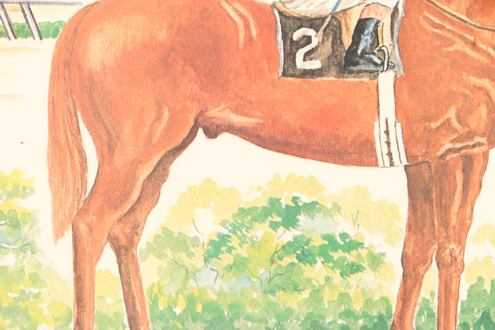 Artist James Wright Signed Affirmed Print