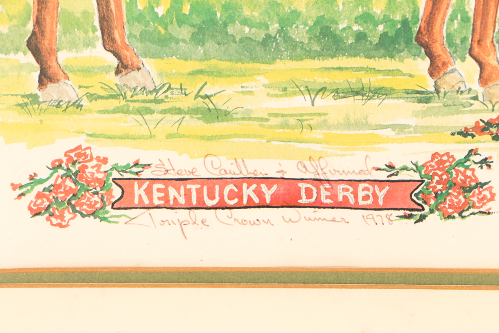 Artist James Wright Signed Affirmed Print