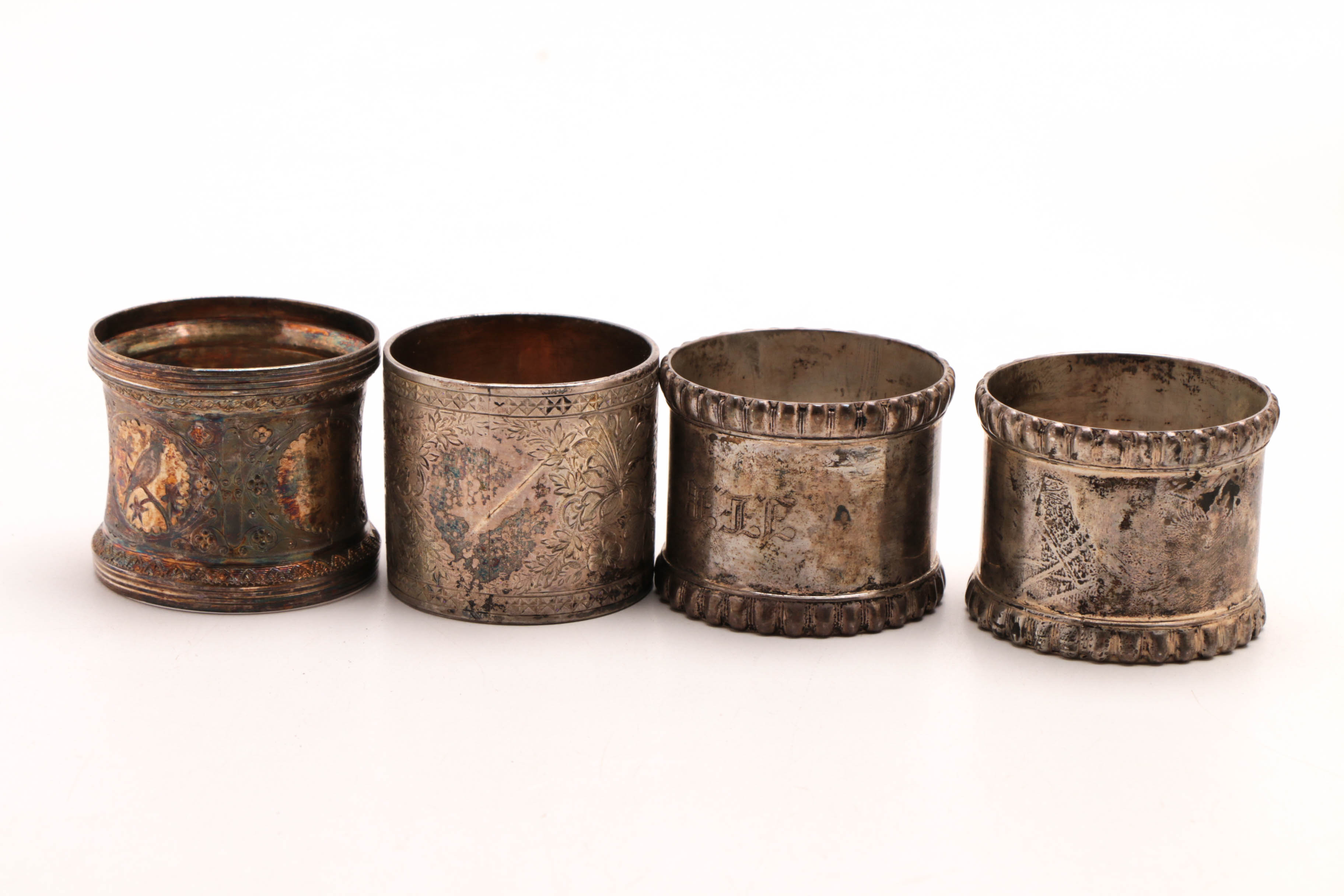 Silver Plate Serveware Featuring 1847 Rogers Brothers "Anniverary" Flatware