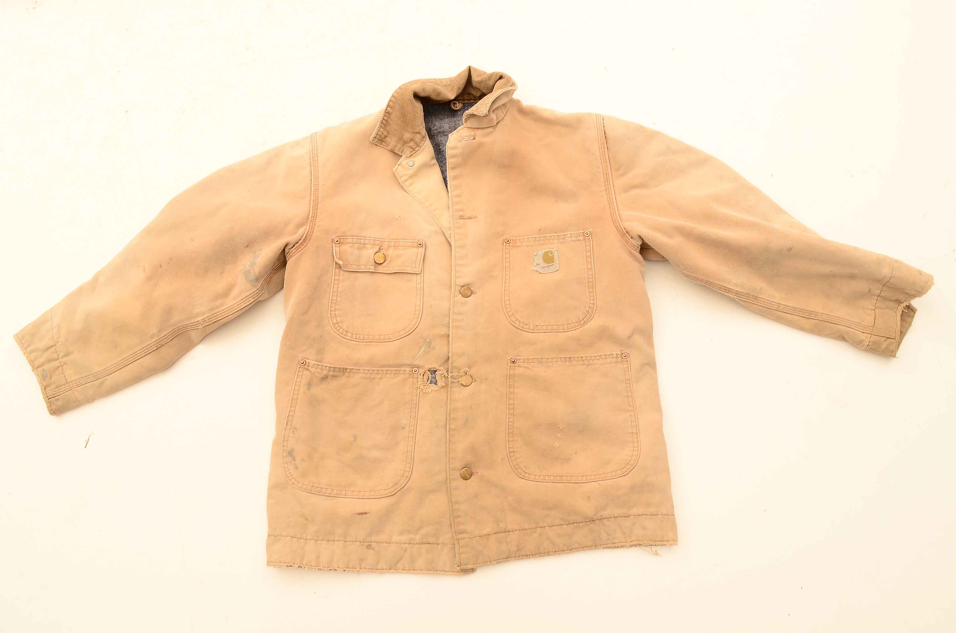 Five-Pieces of Carhartt Canvas Work Clothes