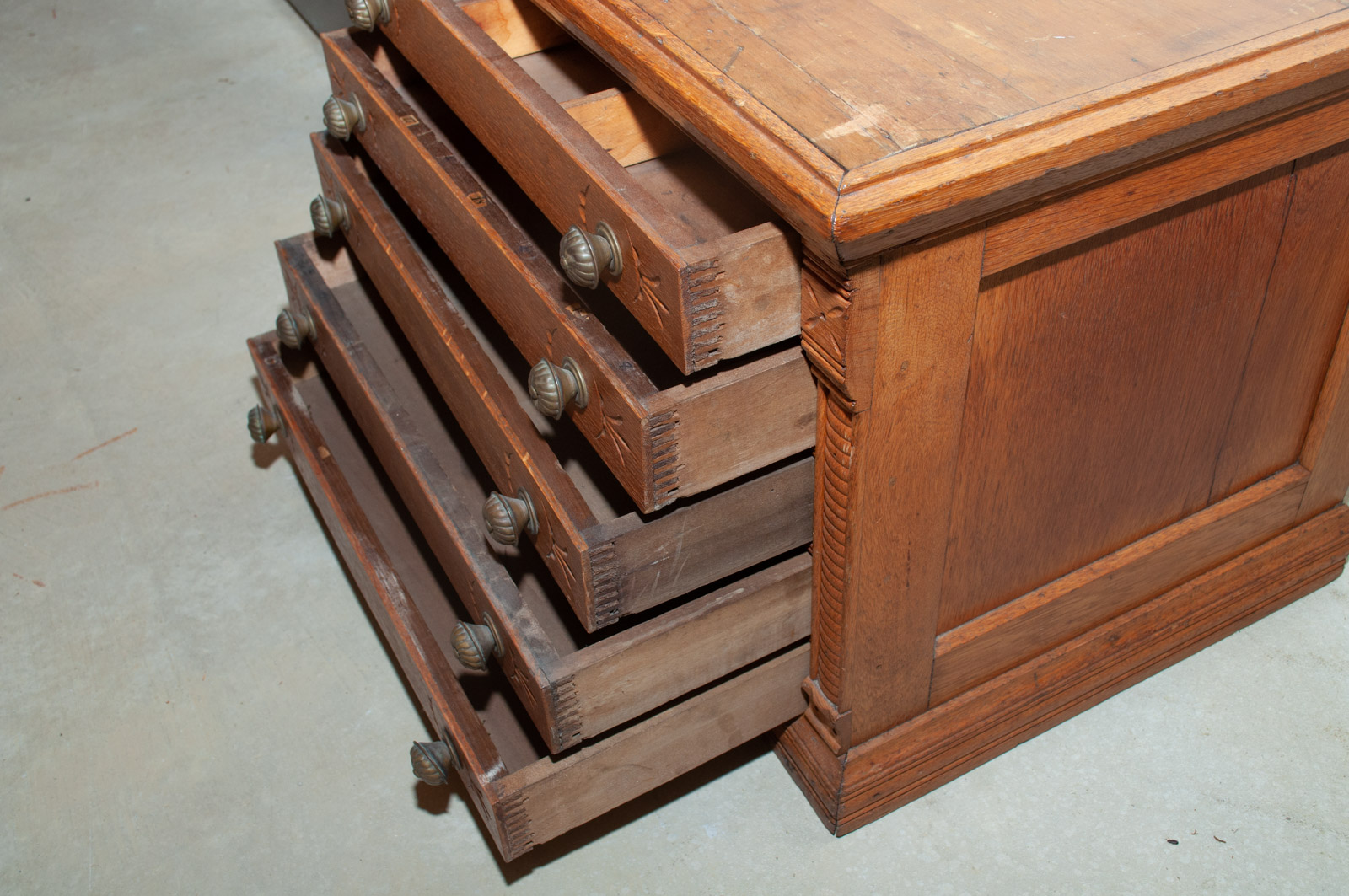 Small Antique Wood Chest