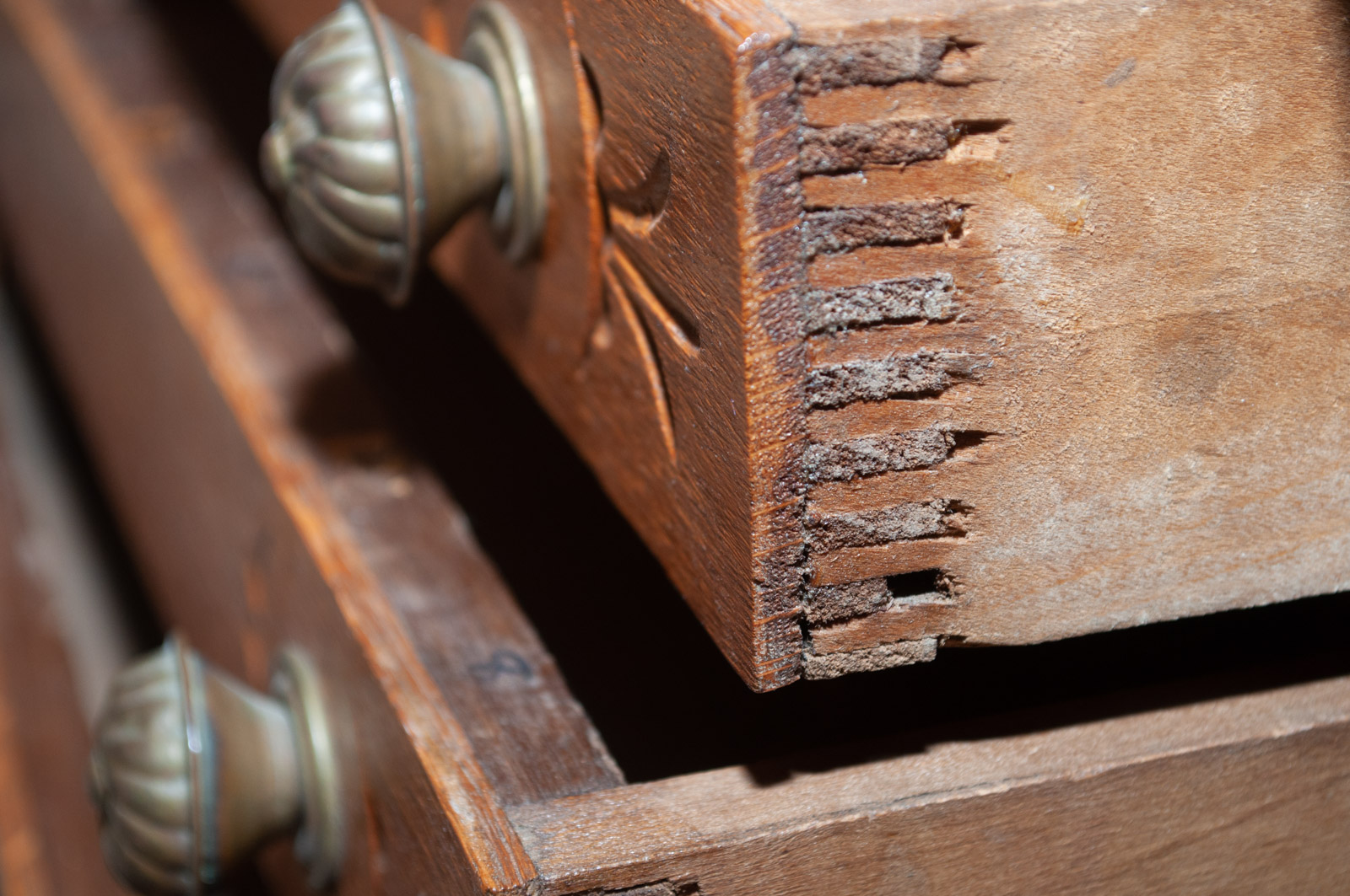 Small Antique Wood Chest