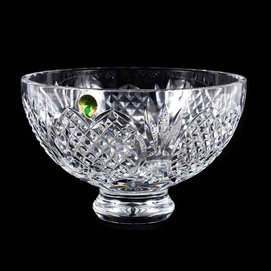 Waterford Crystal "Wedding Heirloom" Collection Footed Bowl