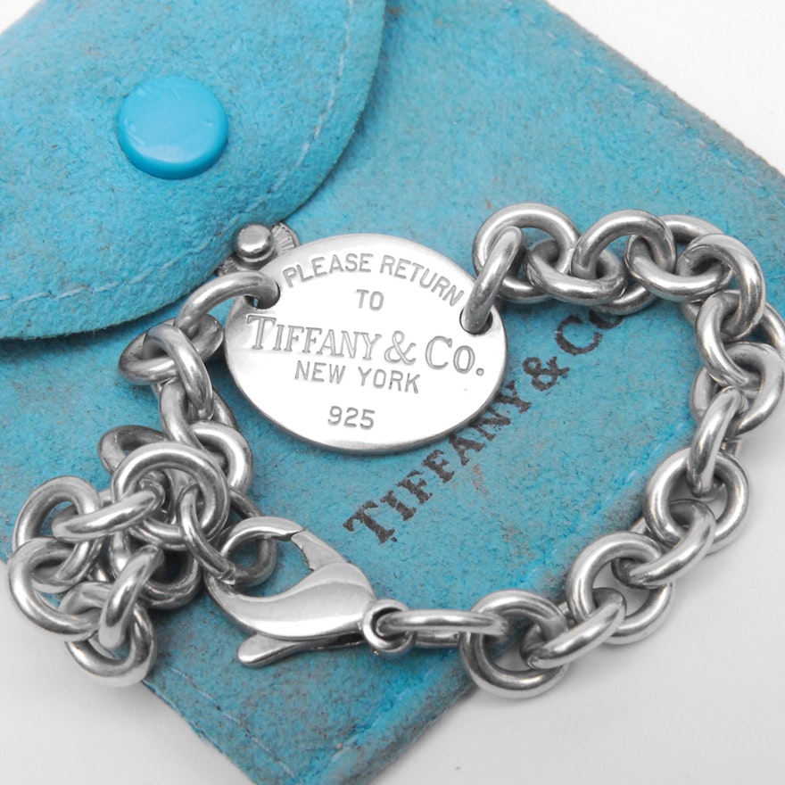 Tiffany & Co. Sterling Silver Identification Bracelet