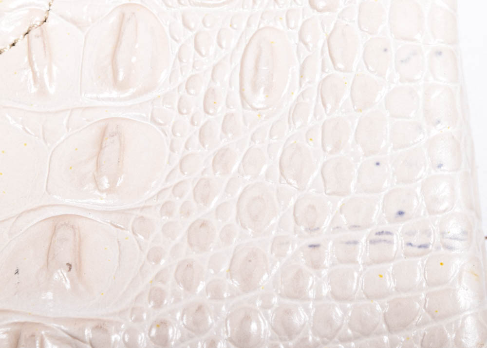 Brahmin Crocodile Embossed Leather Crossbody