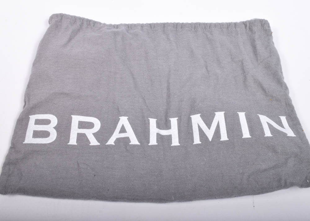 Brahmin Crocodile Embossed Leather Crossbody