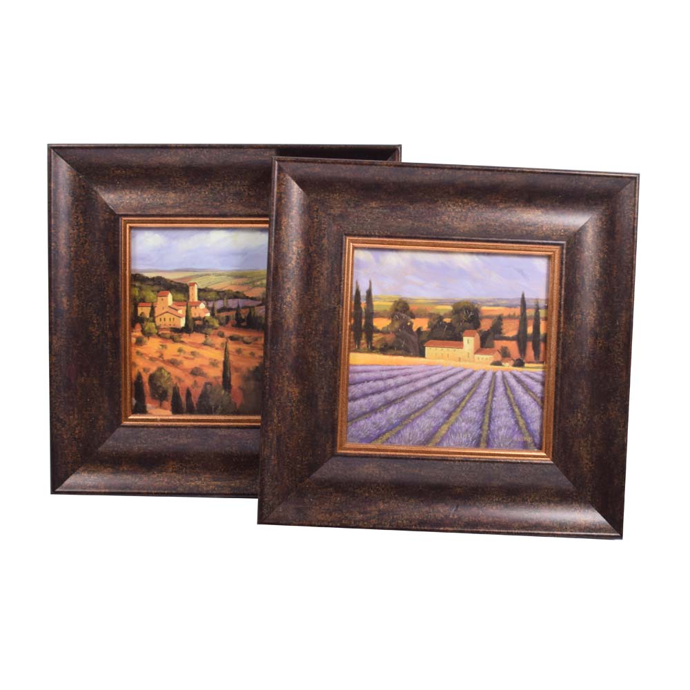 James Wiens Landscape Offset Lithographs