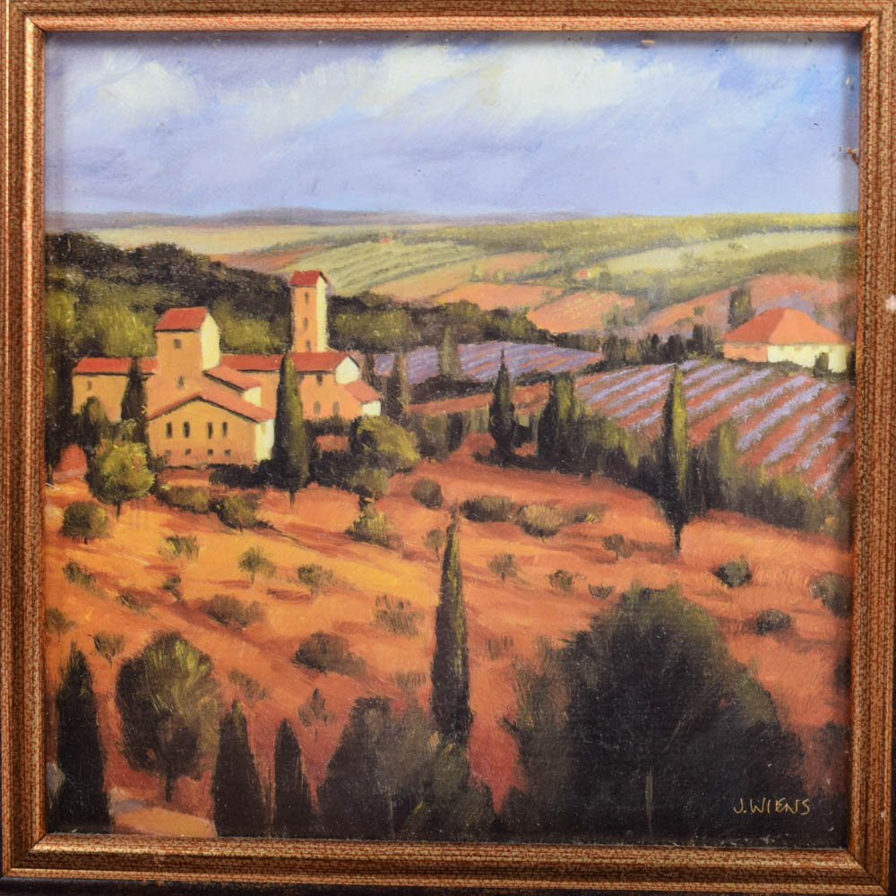 James Wiens Landscape Offset Lithographs