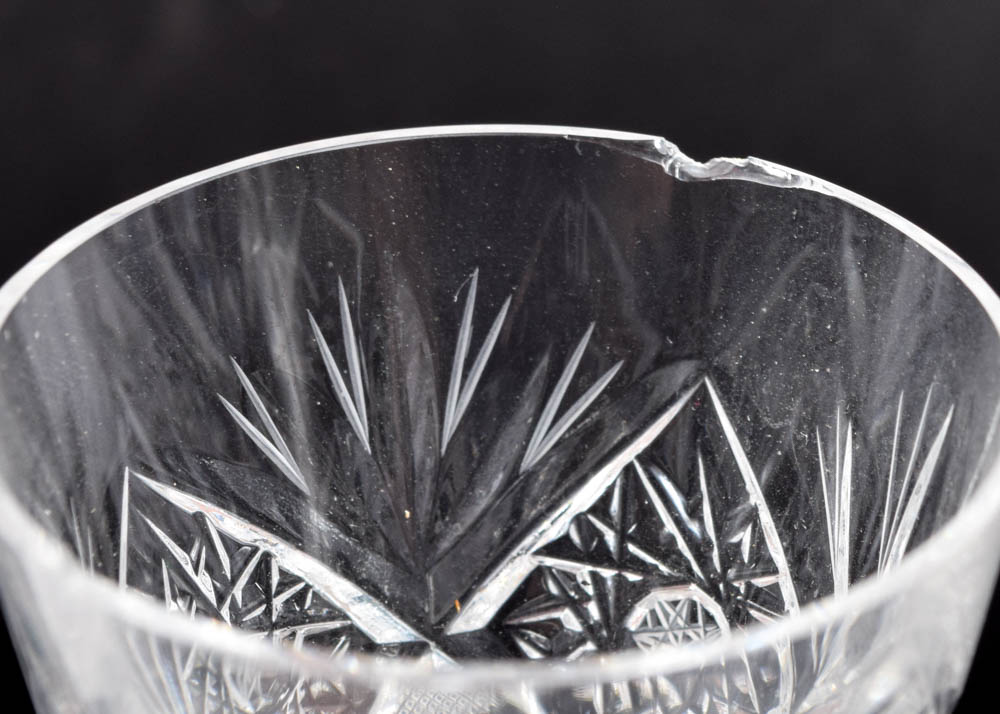 Assorted Cordial Glasses including Rogaska "Gallia"