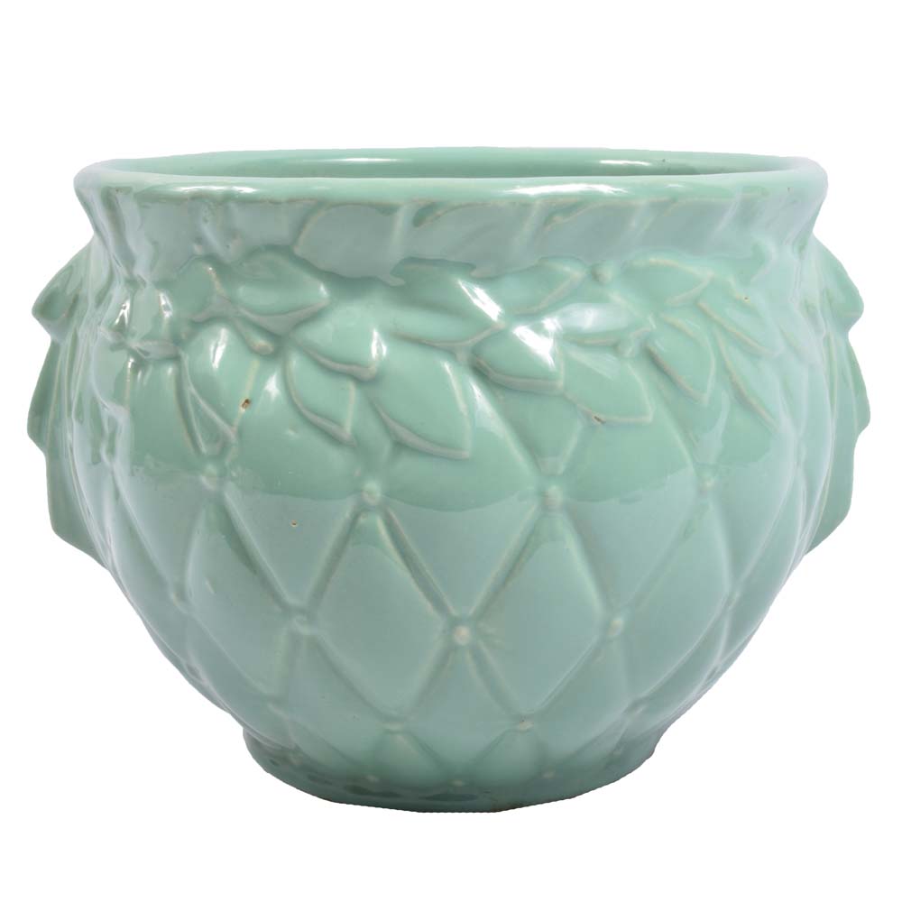 Vintage McCoy "Berries and Diamond" Jardiniere