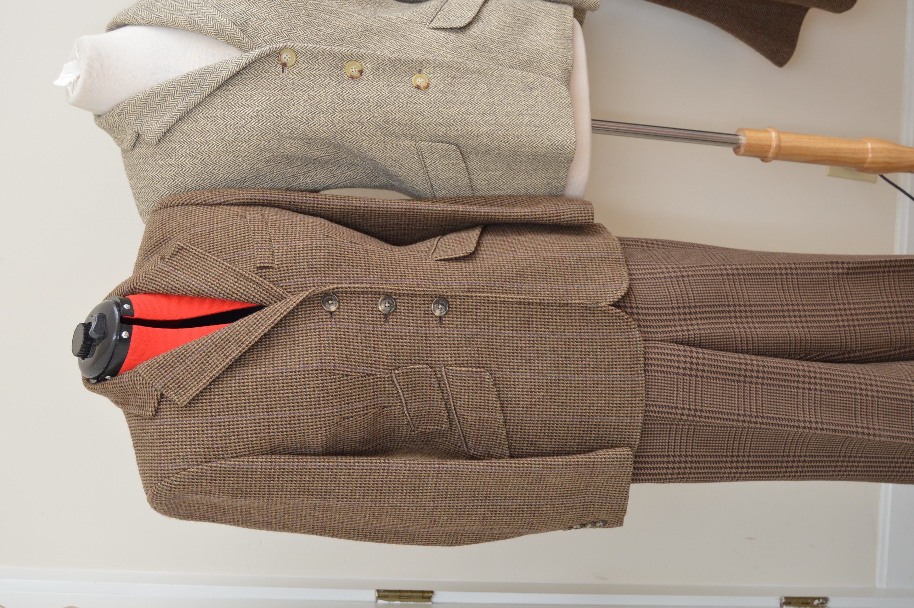 Women's Ralph Lauren Green Label Wool Separates with Skirt Suit