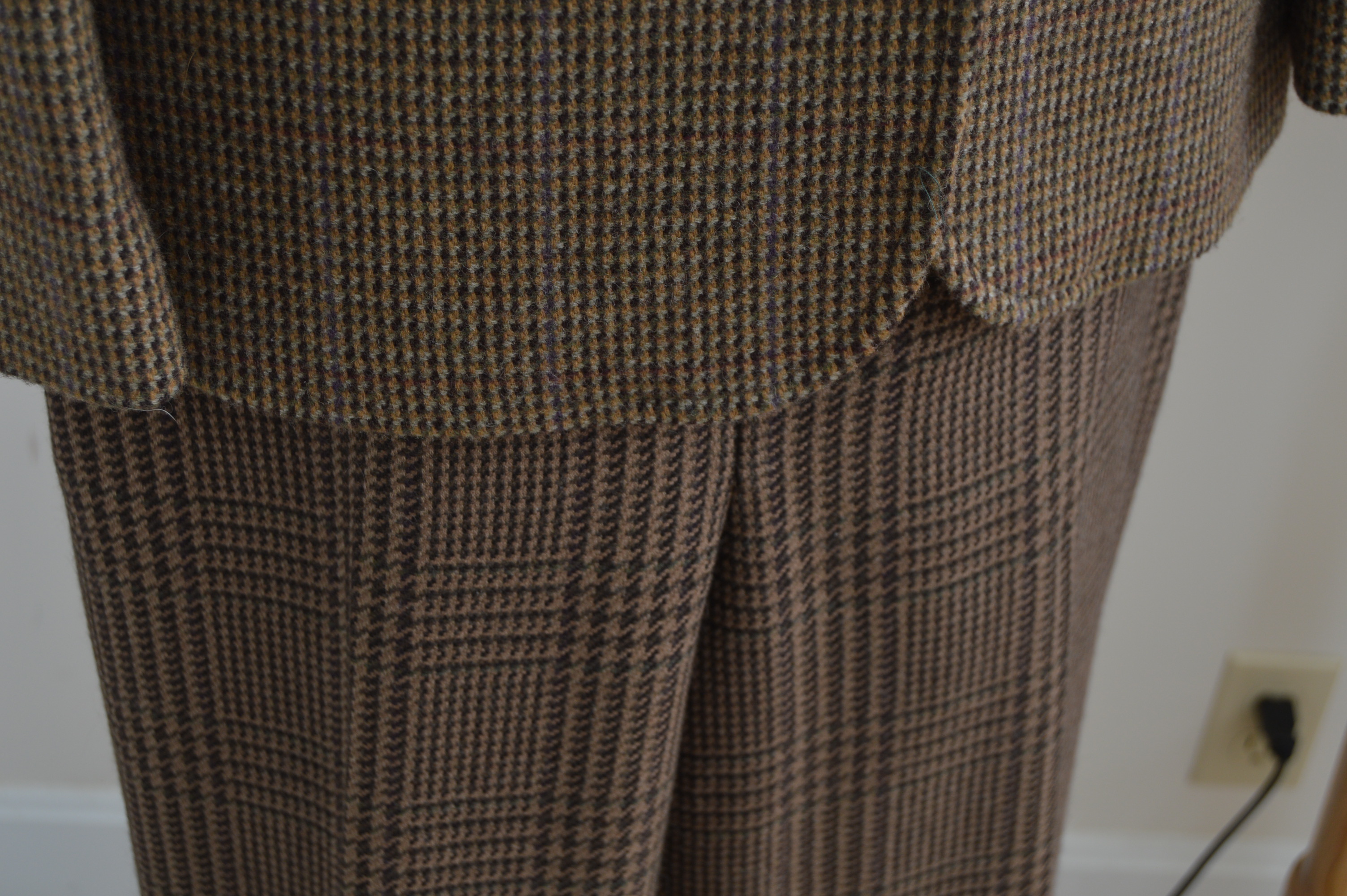 Women's Ralph Lauren Green Label Wool Separates with Skirt Suit