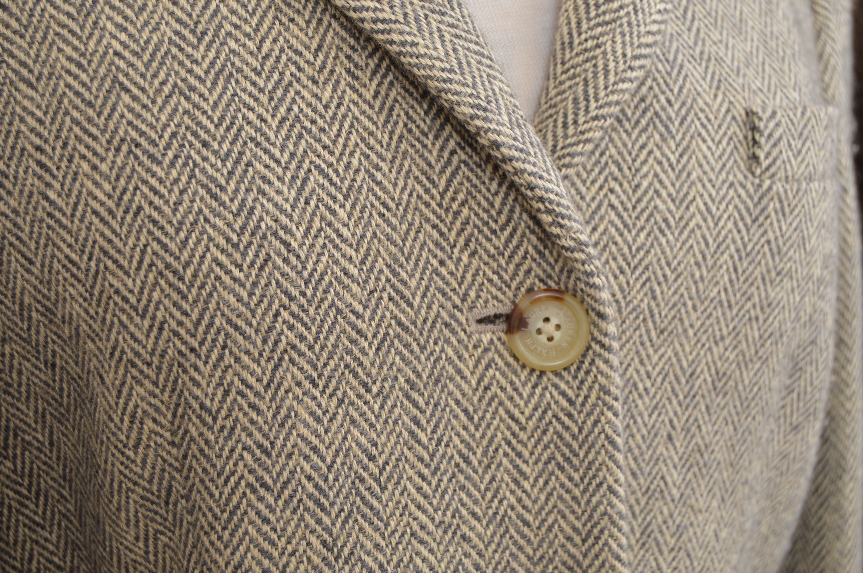 Women's Ralph Lauren Green Label Wool Separates with Skirt Suit