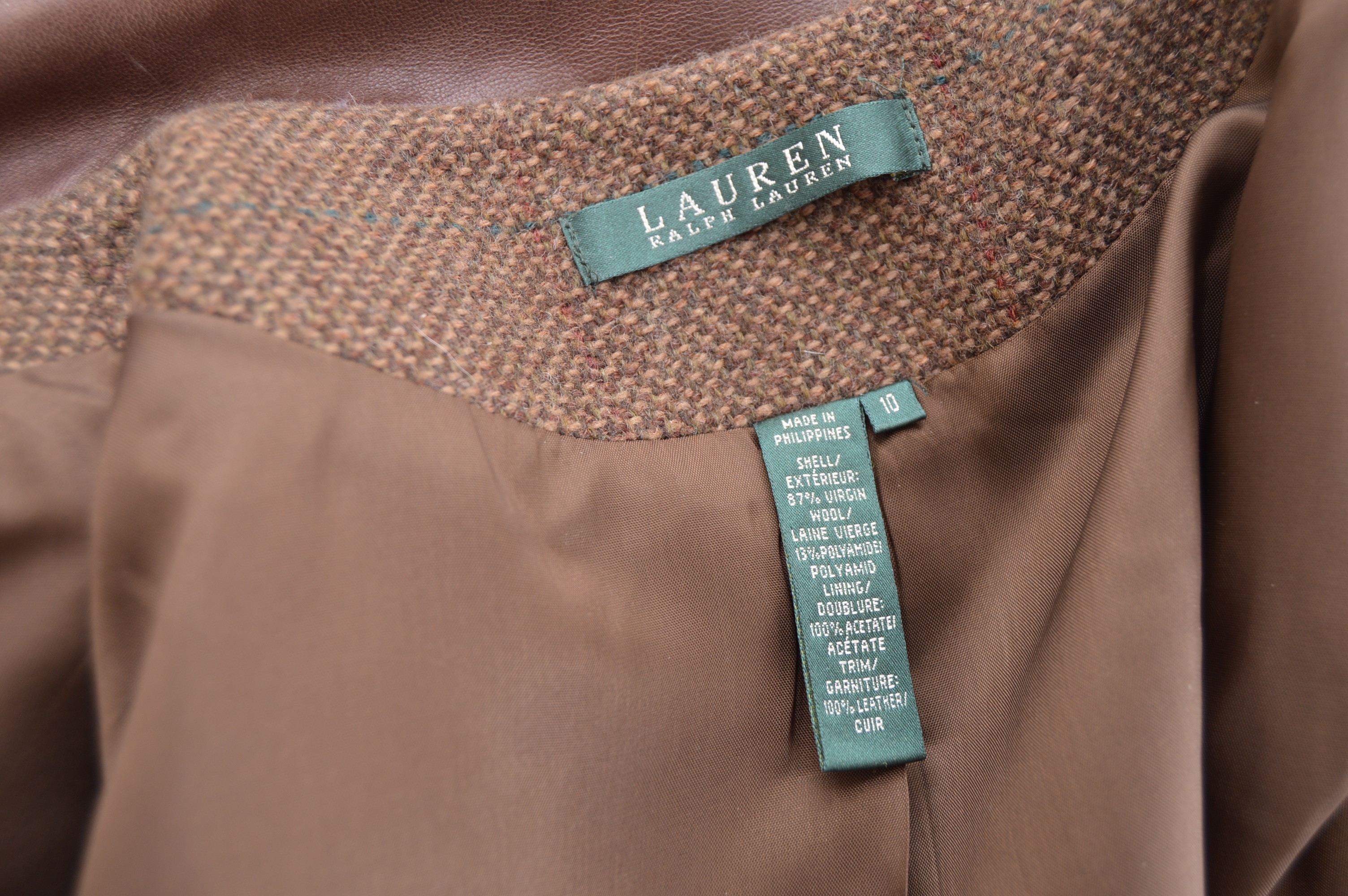 Women's Ralph Lauren Green Label Wool Separates with Skirt Suit