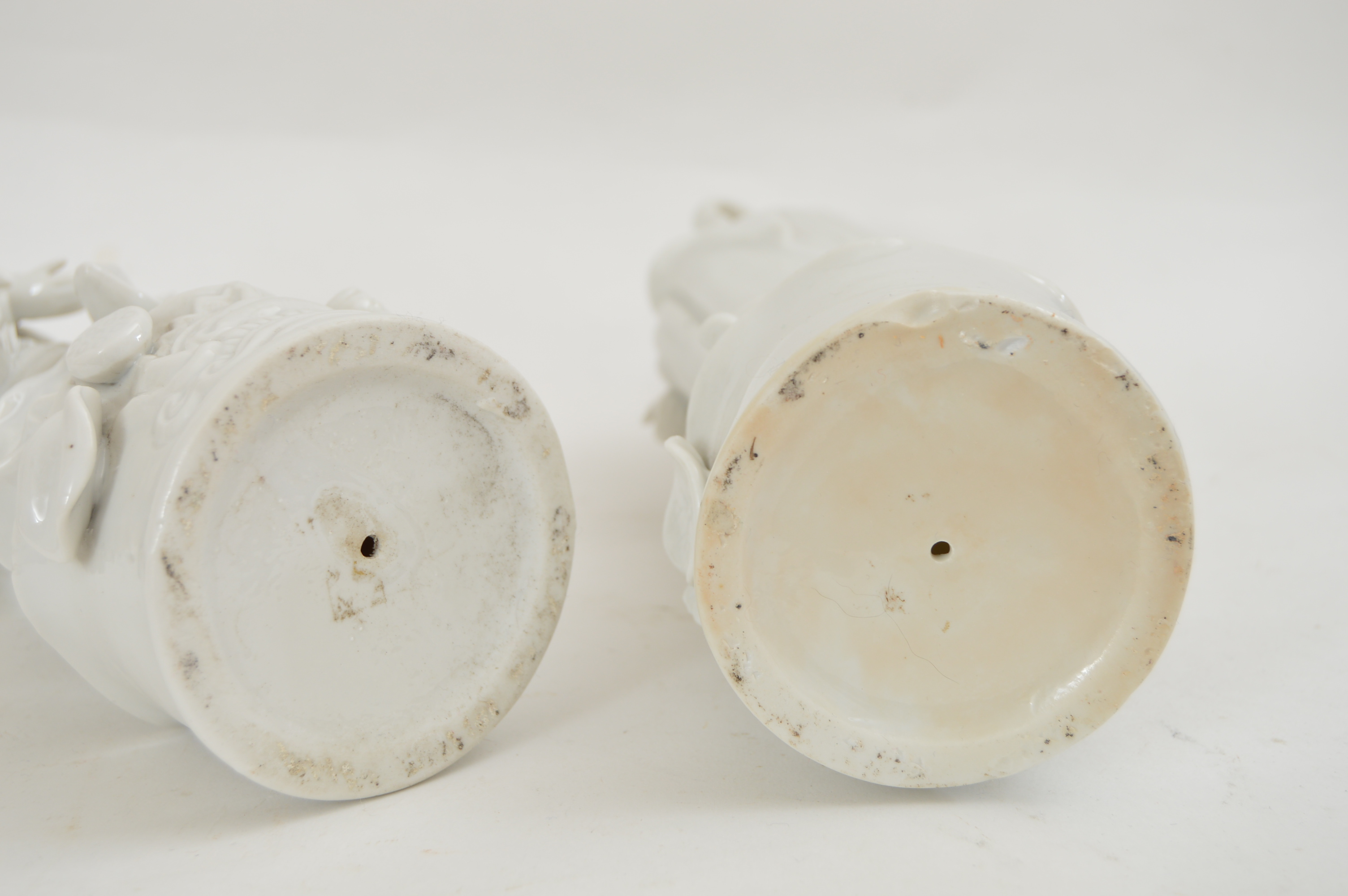 Chinese Blanc de Chine Guanyin Figurines