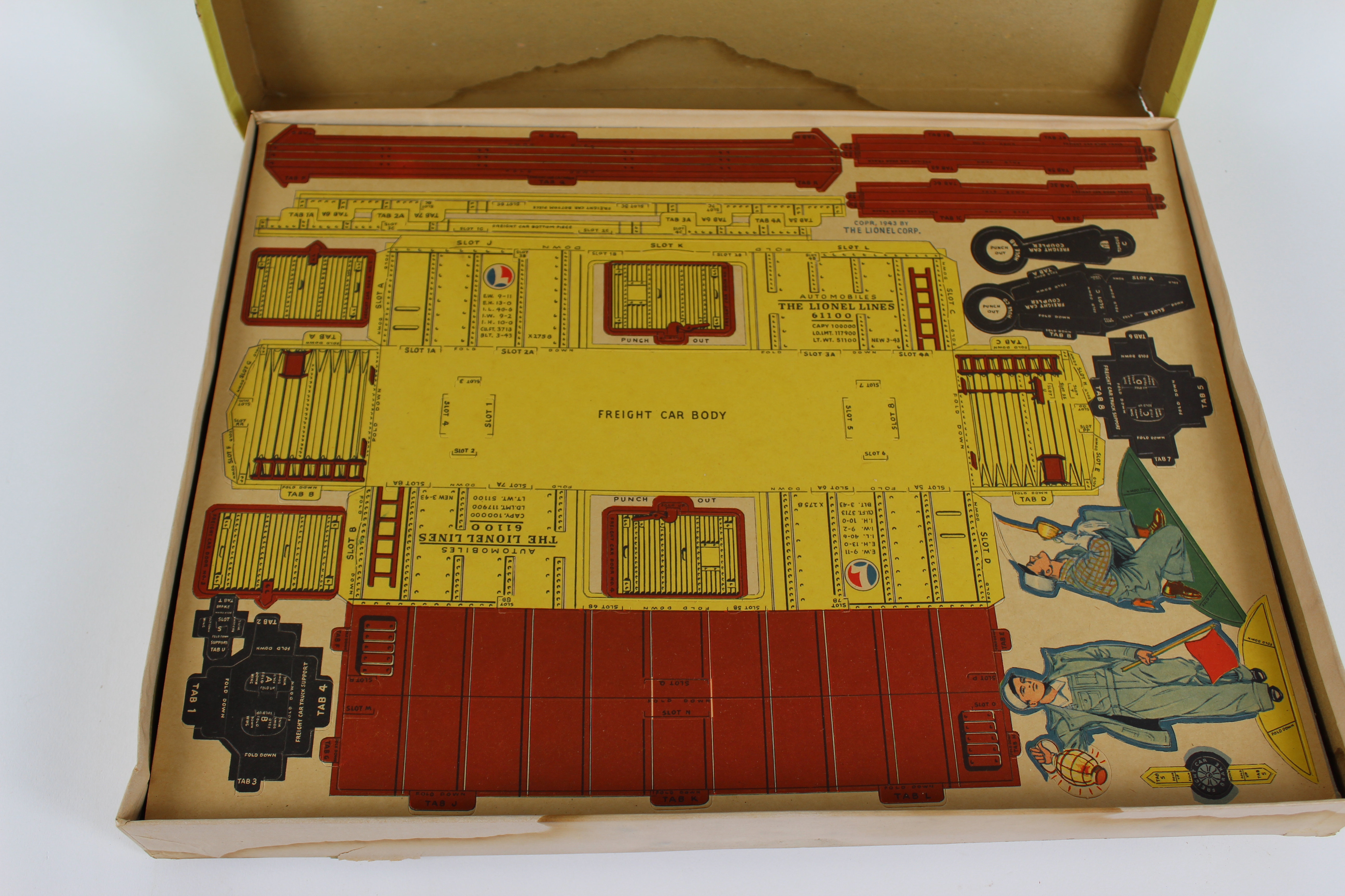 Rare 1943 Lionel Wartime Freight Train