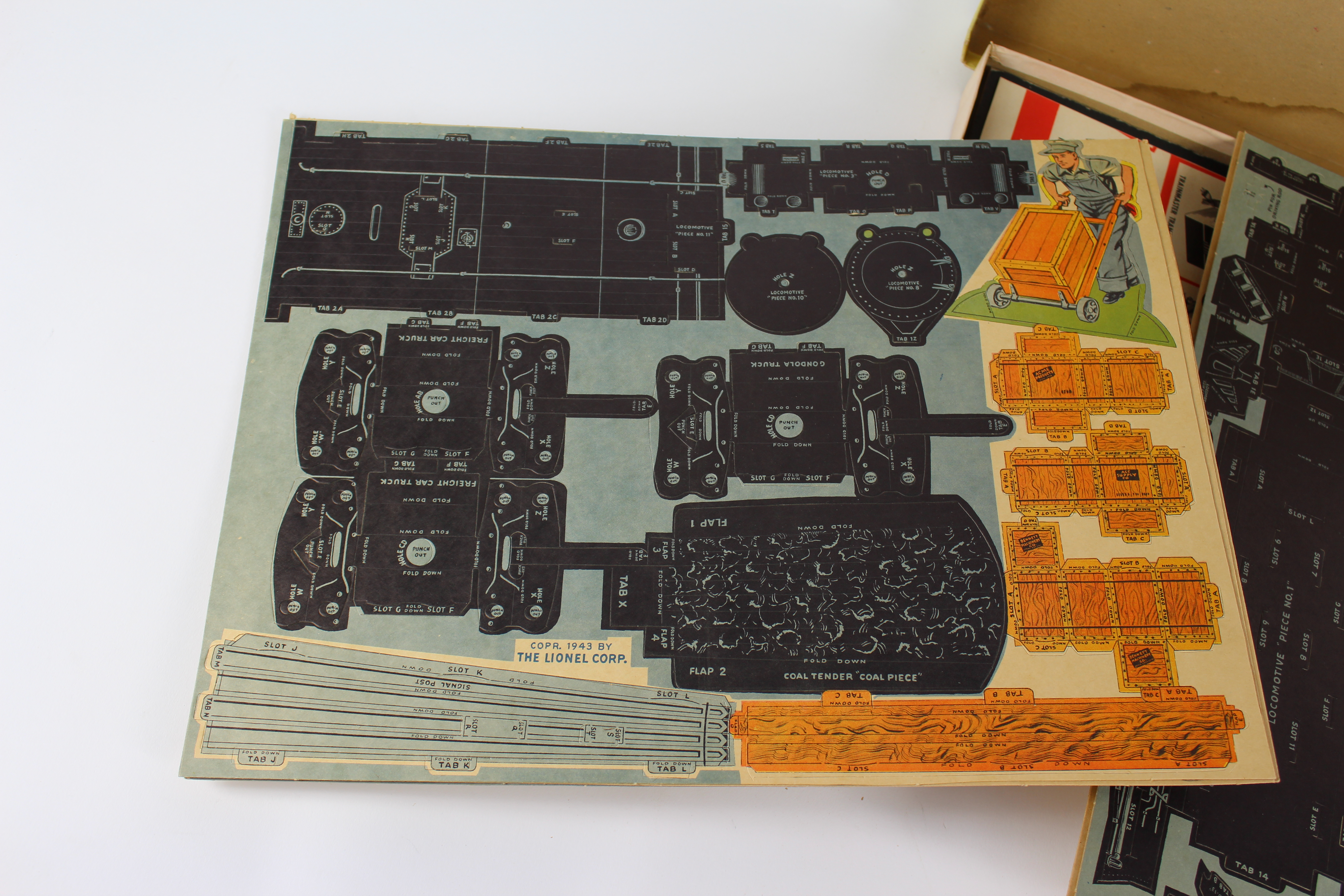 Rare 1943 Lionel Wartime Freight Train