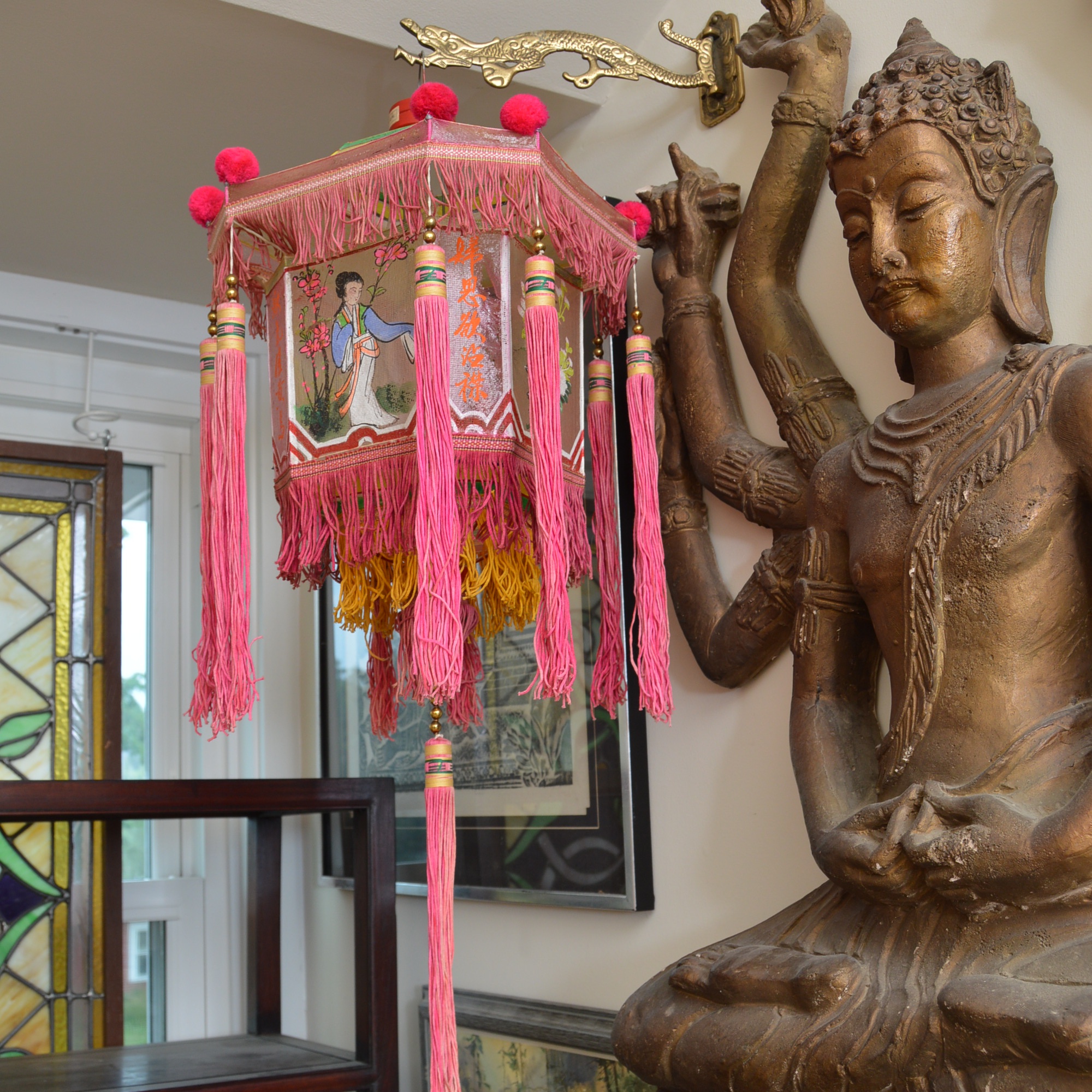 Vintage Chinese Hanging Paper Lanterns