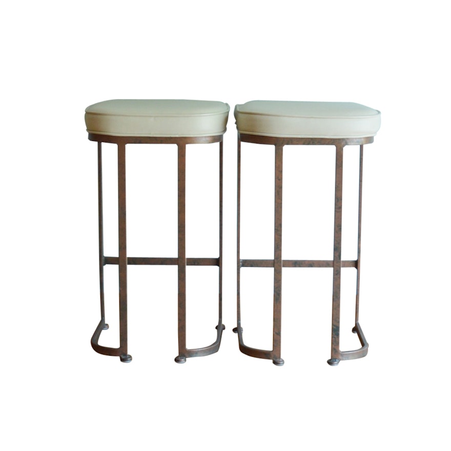 Pair of Johnston Casuals Bar Stools