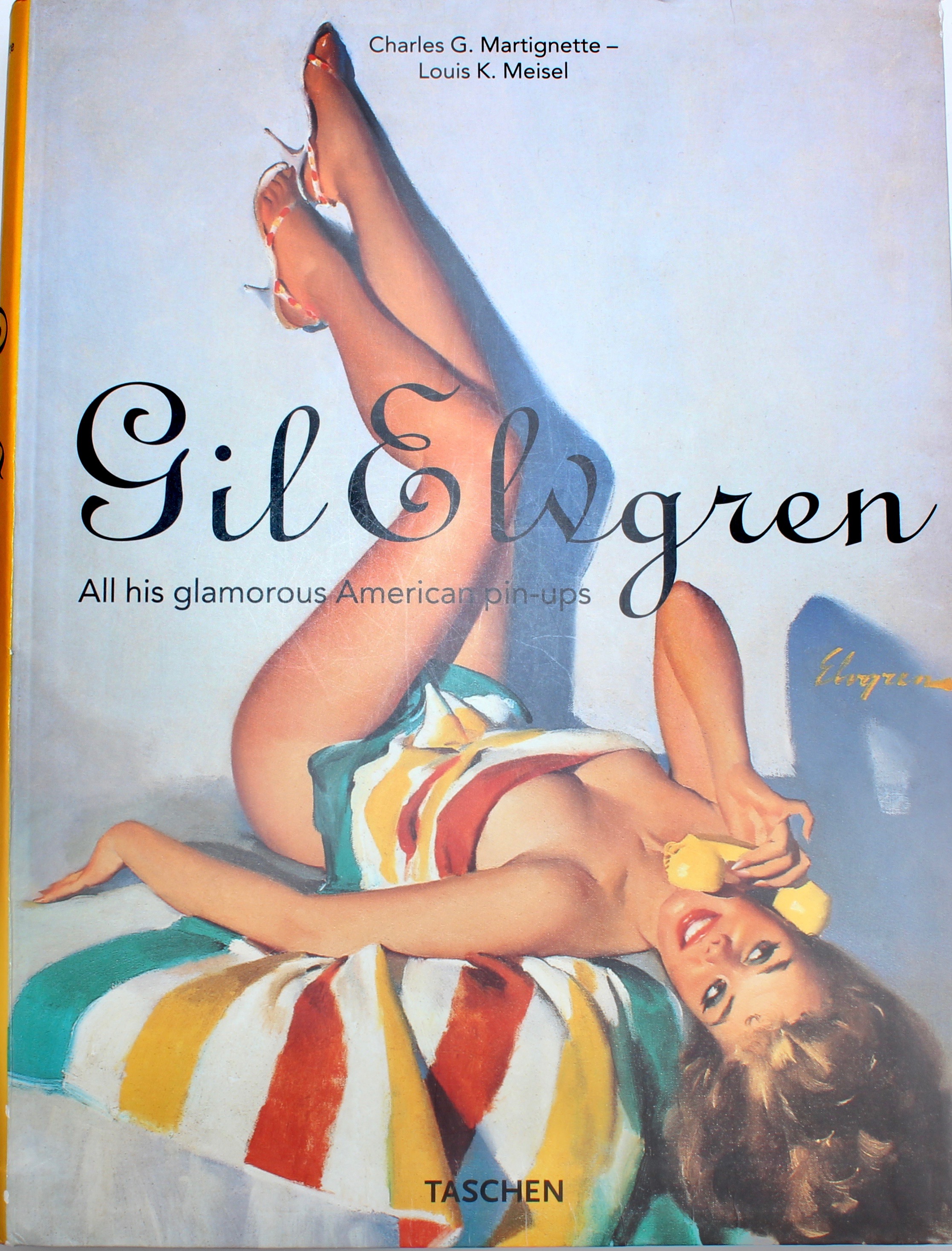1950s-60s Vintage Night Gowns, Robes and Gil Elvgren Pin-Up Coffee Table Book