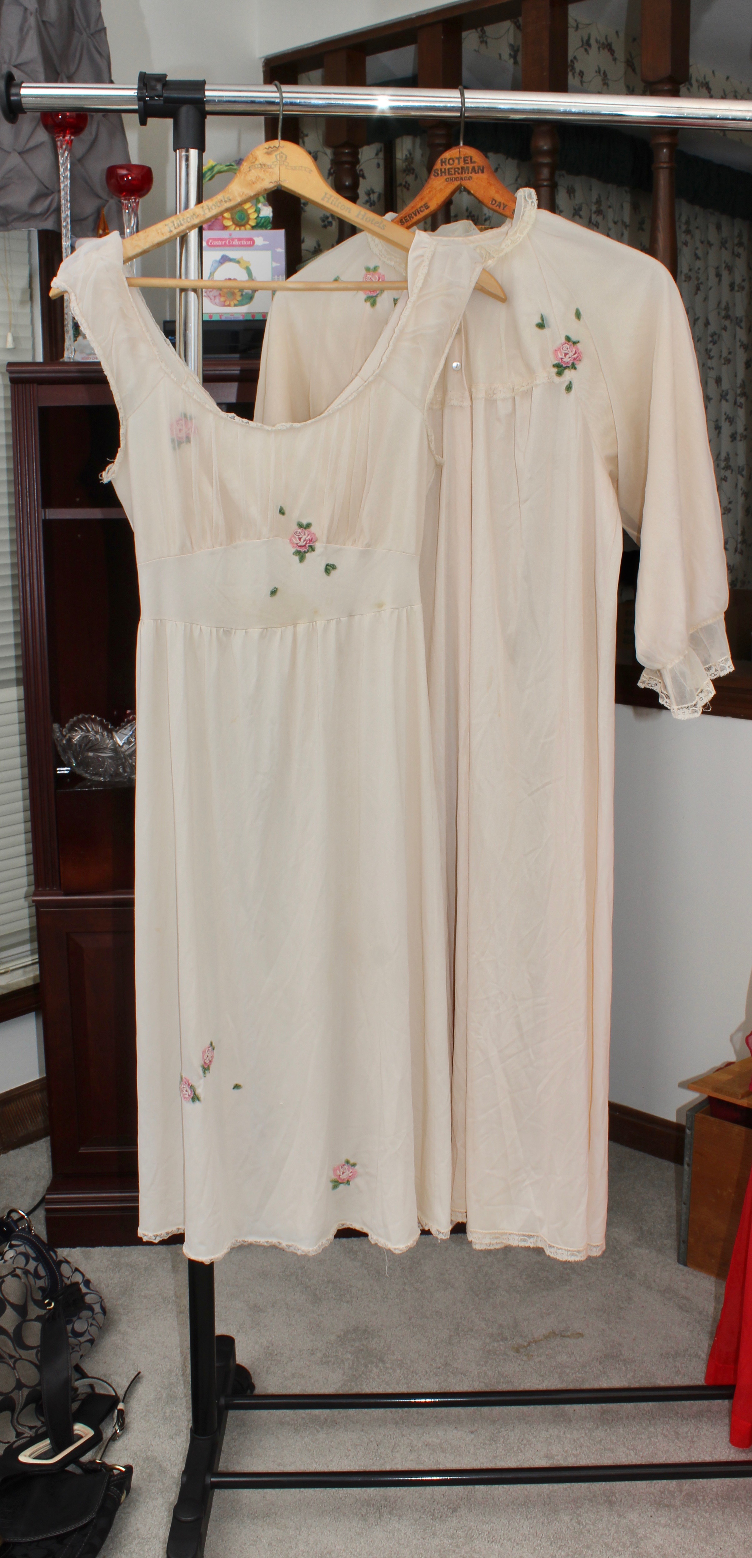 1950s-60s Vintage Night Gowns, Robes and Gil Elvgren Pin-Up Coffee Table Book