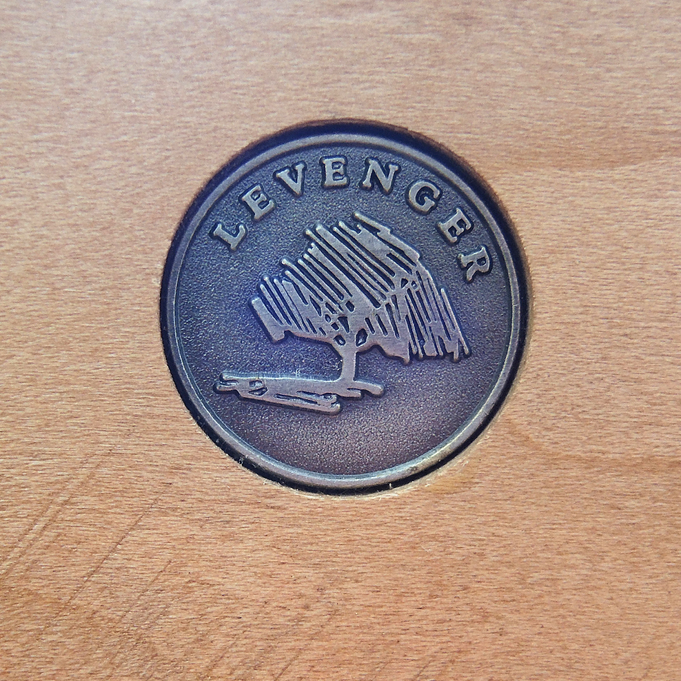 Levenger Wooden File Cabinet and Office Furniture