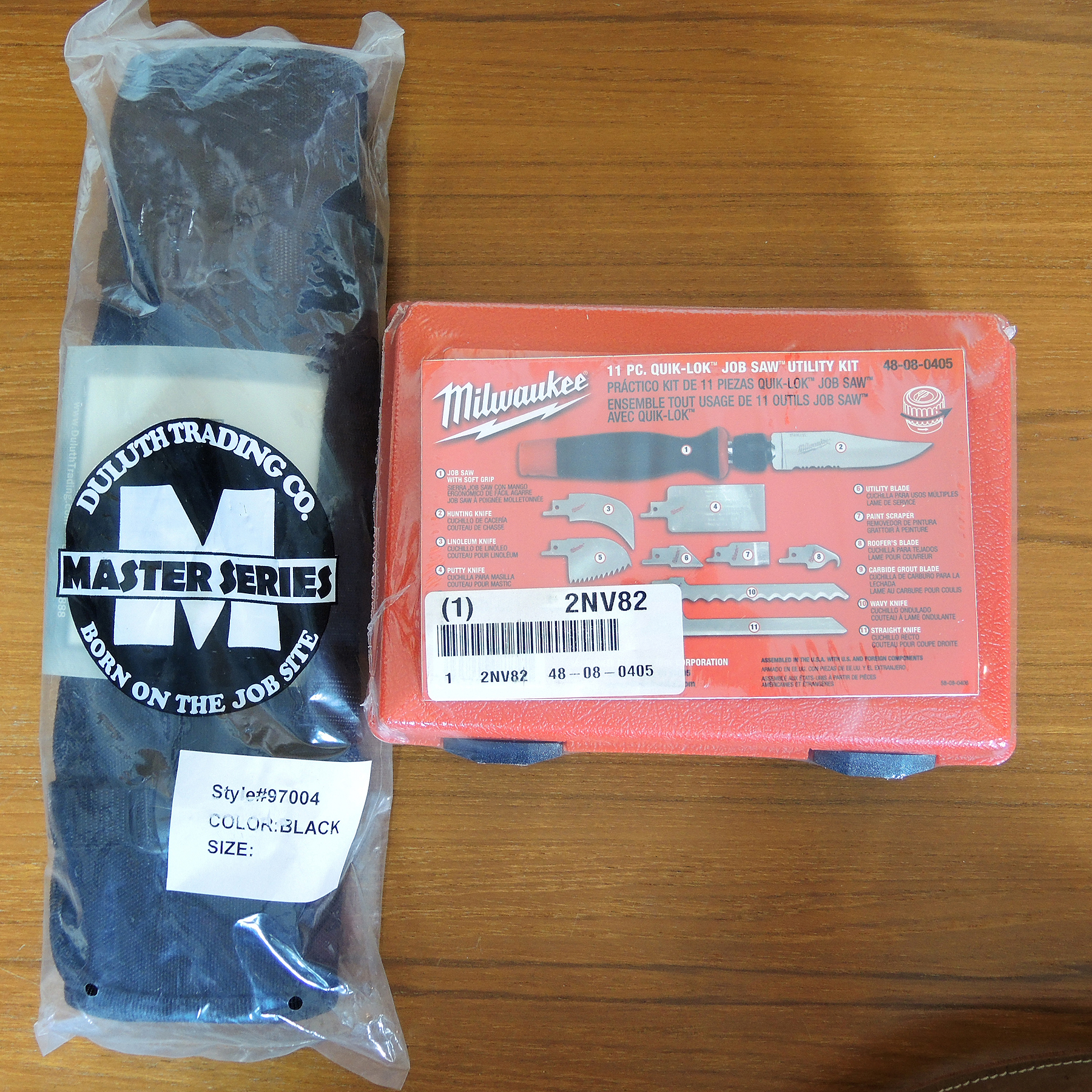 New Husqvarna Chain Saw, Tool Belt, Hand Saws, Milwaukee Knife Kit and More