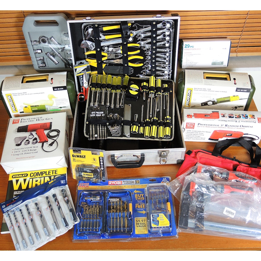New Hand Tools Collection Featuring Bosch, Ryobi and DeWalt