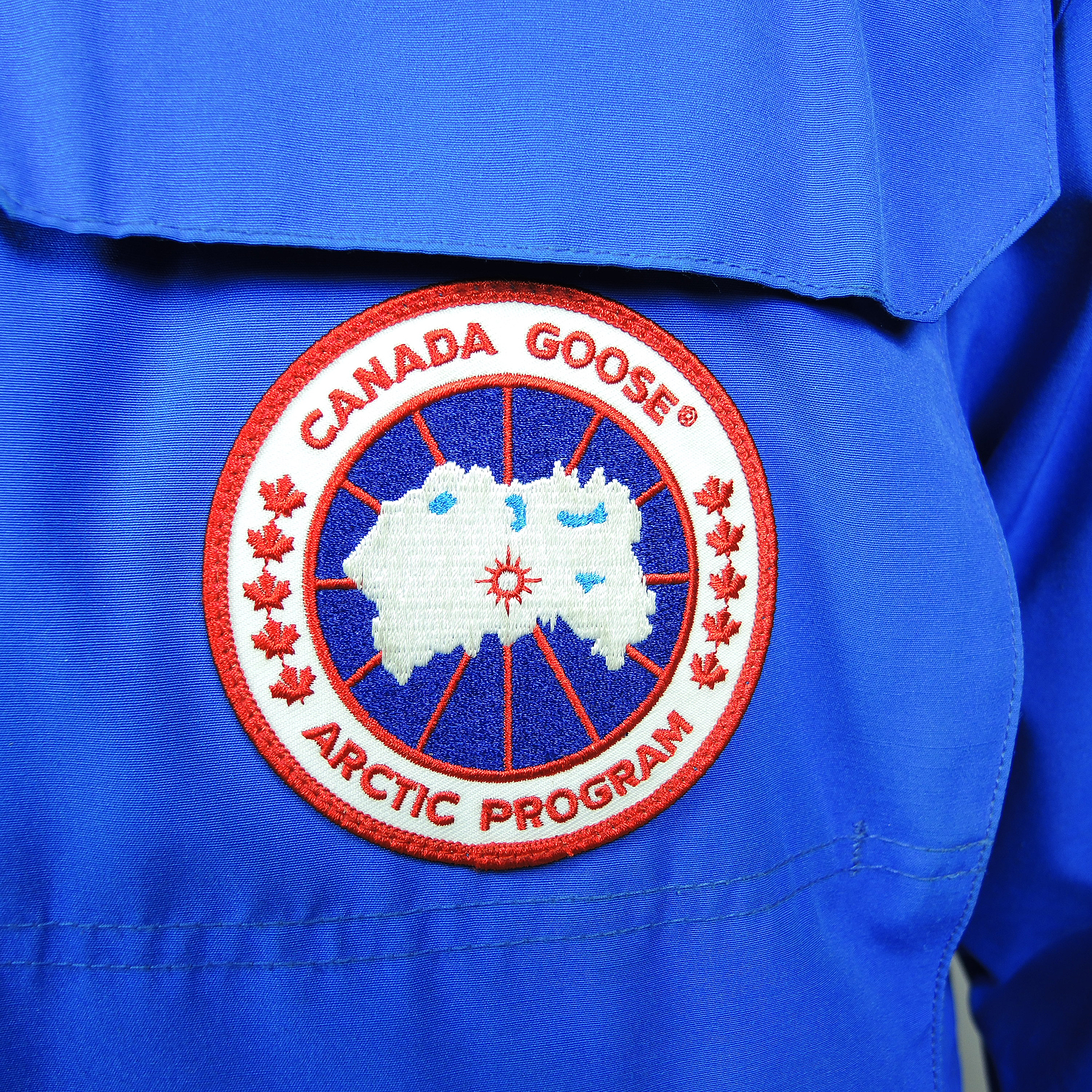 Men's Canada Blue Goose Down Expedition Parka with New Gloves