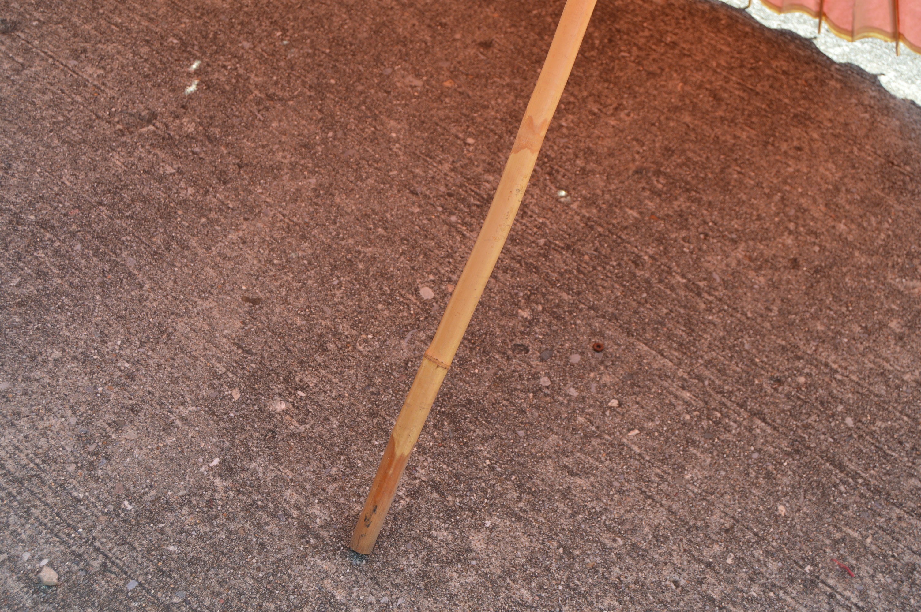 Vintage Japanese Paper and Bamboo Parasols