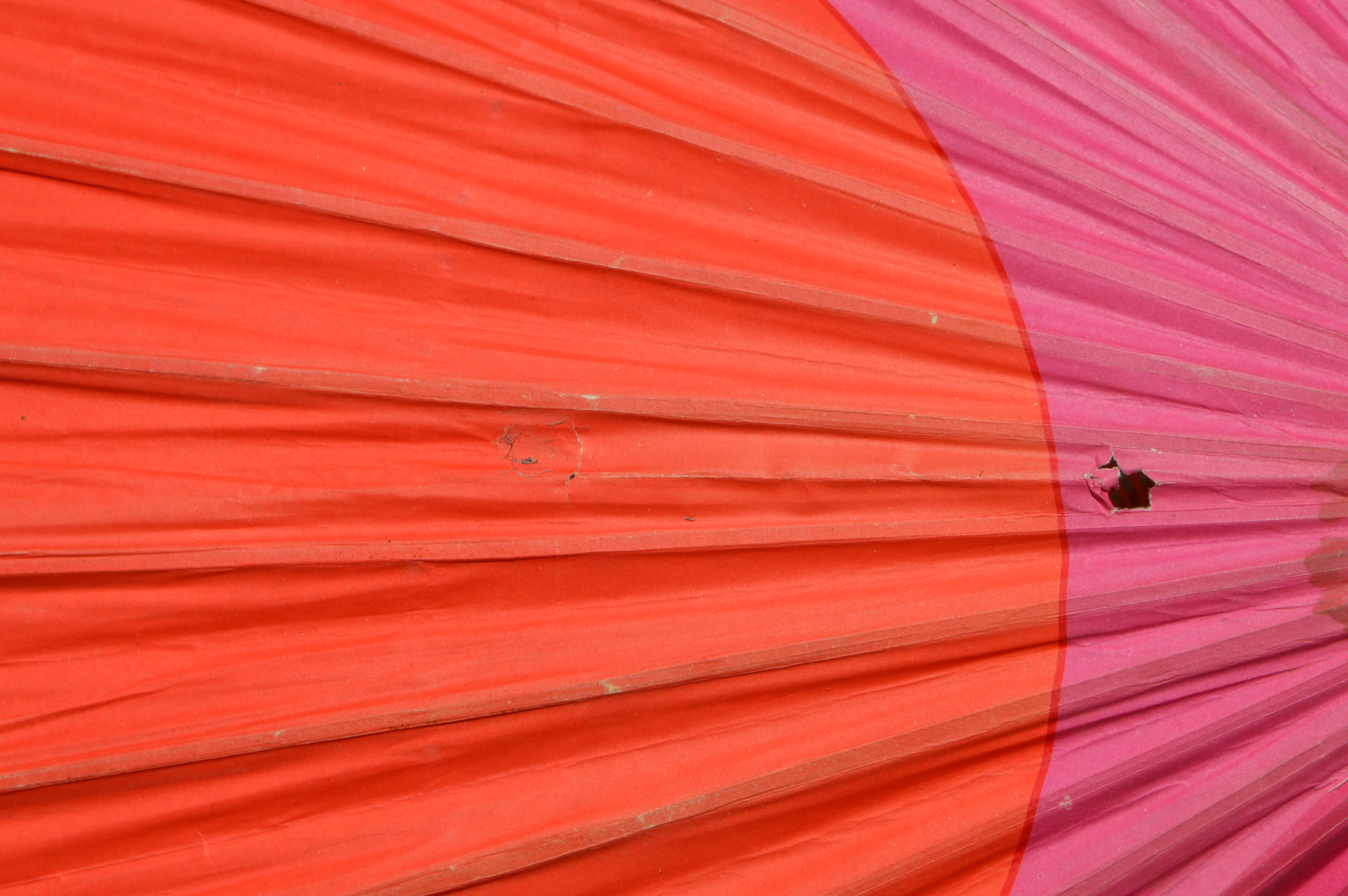 Vintage Japanese Paper and Bamboo Parasols