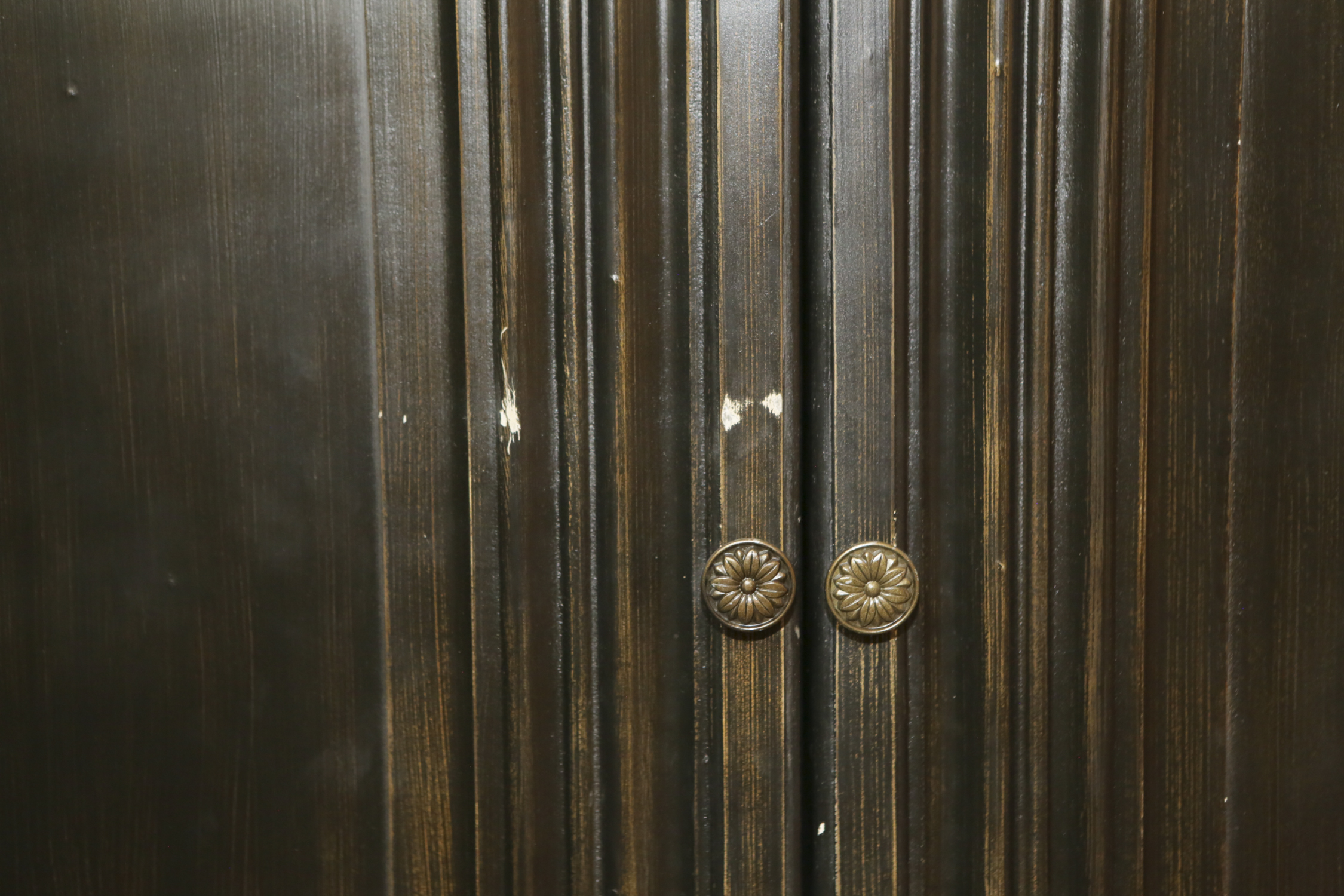 Espresso Colored Entertainment Cabinet