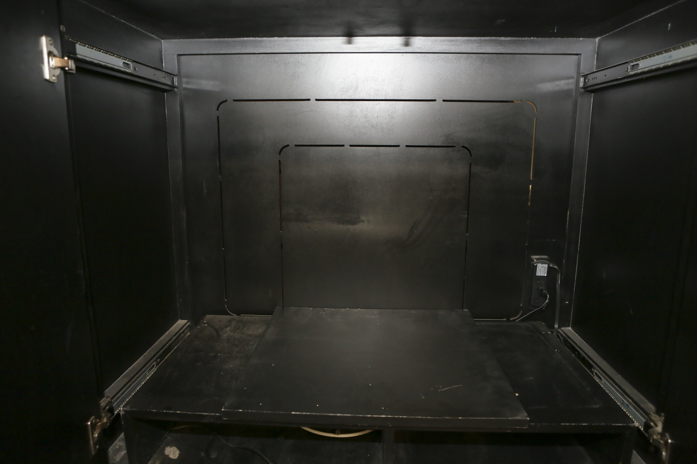 Espresso Colored Entertainment Cabinet